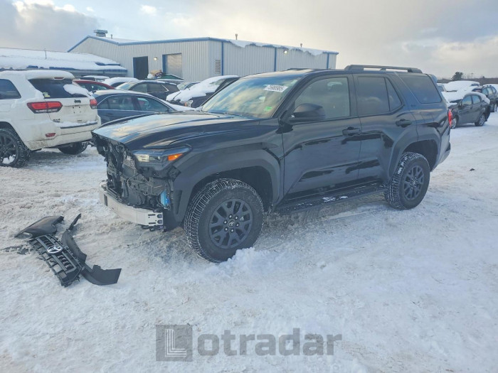 Toyota 4runner 2025 VIN JTEVA5BR0S5043525
