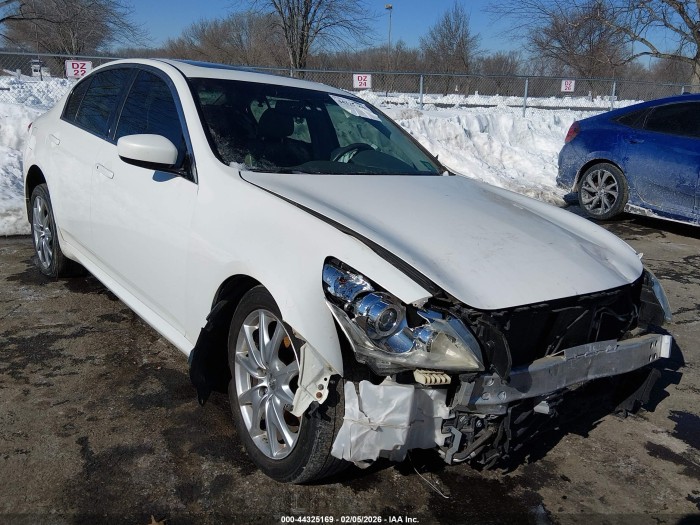 Infiniti G 2013 VIN JN1CV6AR8DM754005