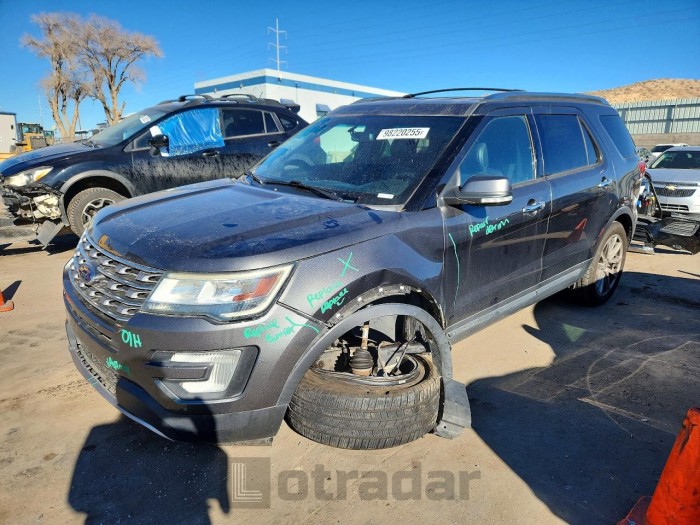 Ford Explorer 2017 VIN 1FM5K7F86HGB62185