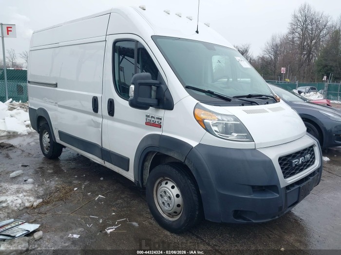 Ram Promaster city 2019 VIN 3C6TRVBG6KE550038