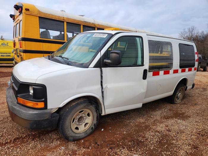 Chevrolet Express 2500 2014 VIN 1GCWGFBA4E1130573