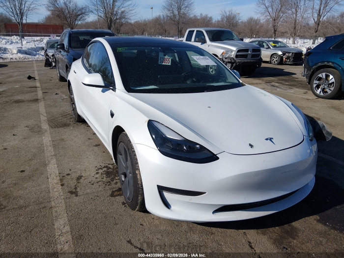 Tesla Model 3 2021 VIN 5YJ3E1EAXMF976851