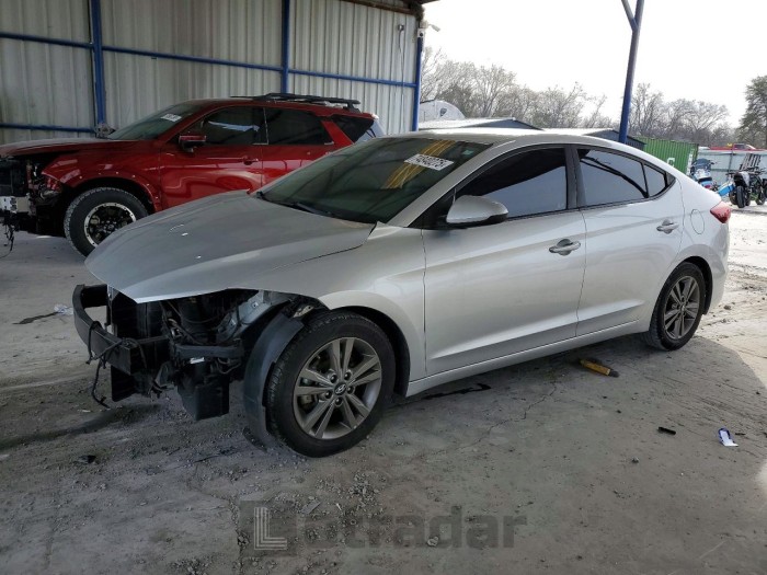 Hyundai Elantra 2018 VIN 5NPD84LF7JH382629