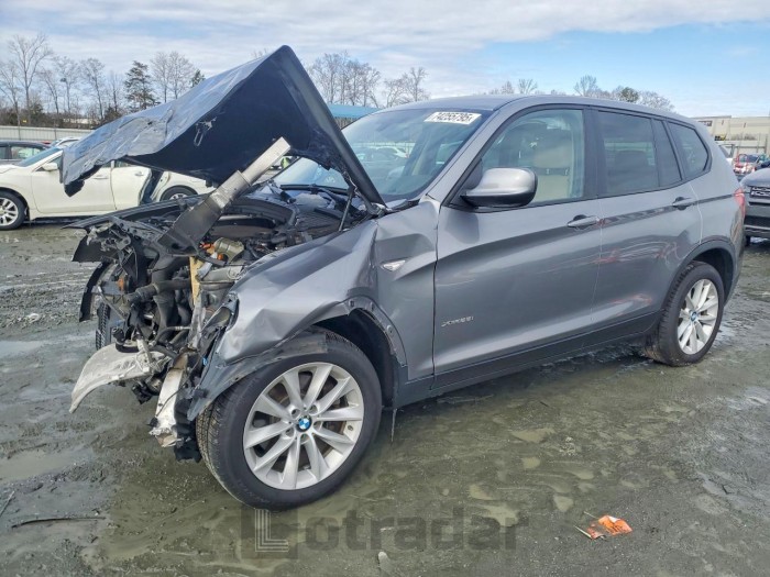 BMW X3 2014 VIN 5UXWX9C56E0D41705