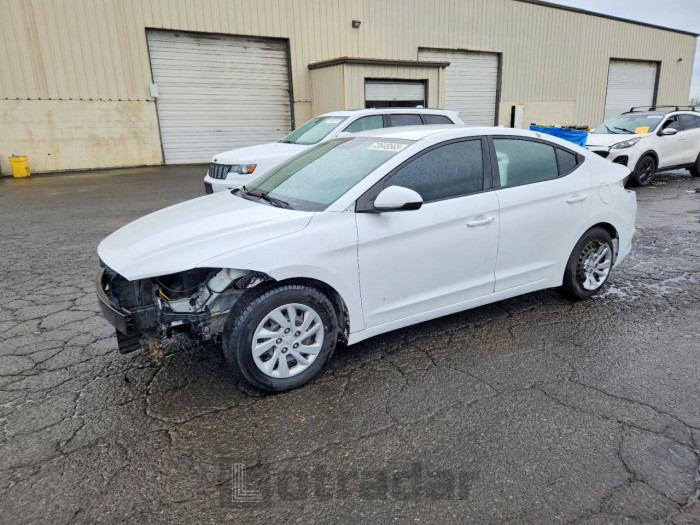 Hyundai Elantra 2017 VIN 5NPD74LF1HH086812