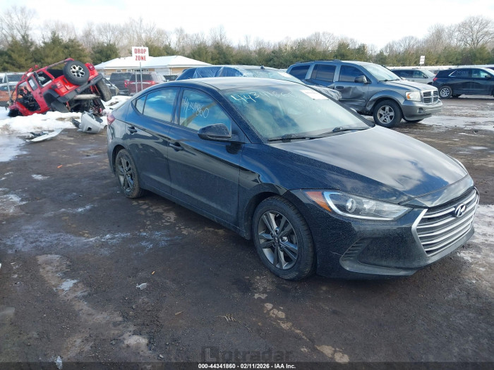 Hyundai Elantra 2018 VIN 5NPD84LFXJH265529