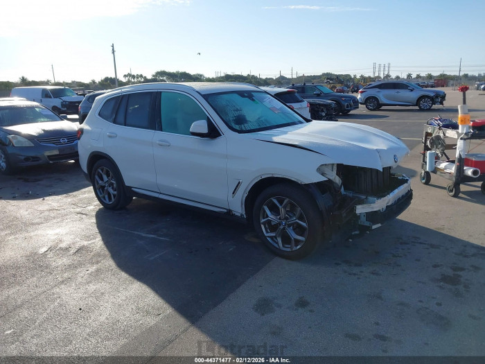 BMW X3 2022 VIN 5UX43DP01N9L21214