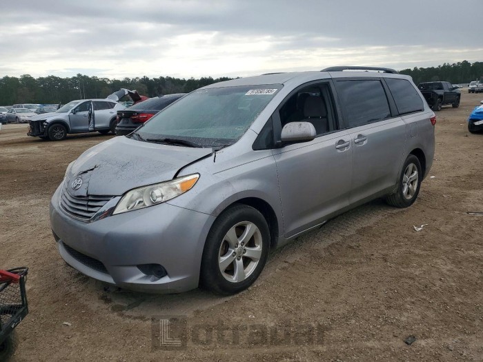 Toyota Sienna 2017 VIN 5TDKZ3DC8HS776292