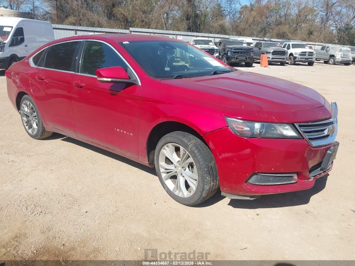 Chevrolet Impala 2015 VIN 1G1125S34FU139769