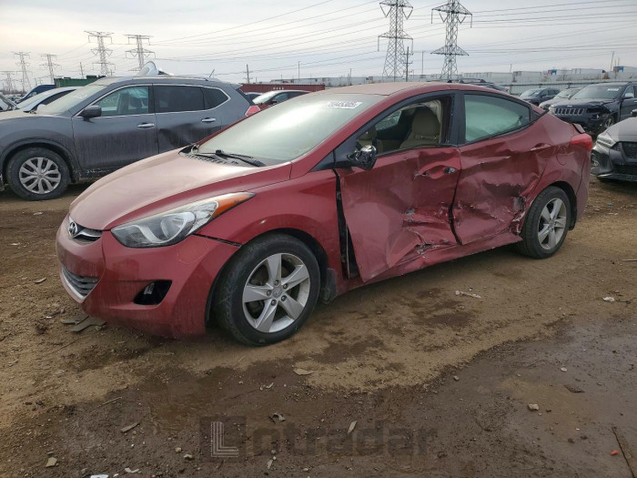 Hyundai Elantra 2013 VIN 5NPDH4AE7DH285977