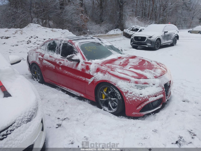 Alfa romeo Giulia 2022 VIN ZARFAMEVXN7659596