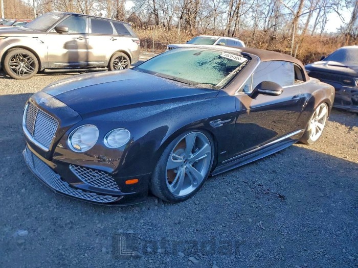 Bentley Continental 2016 VIN SCBGH3ZA8GC056834