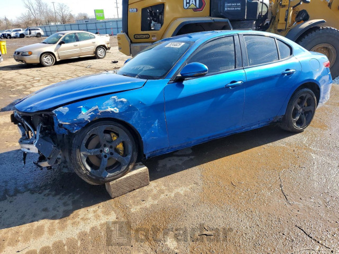 Alfa romeo Giulia 2018 VIN ZARFAEBN9J7592820
