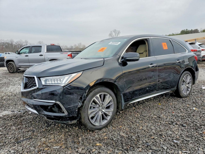 Acura Mdx 2018 VIN 5J8YD3H51JL000681