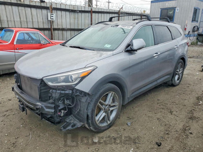 Hyundai Santa fe 2017 KM8SR4HF1HU233268