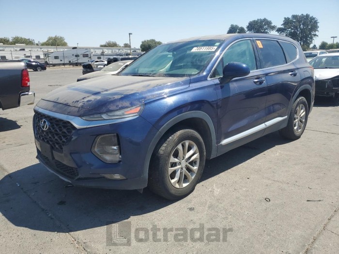 Hyundai Santa fe 2019 VIN 5NMS33AD7KH022678