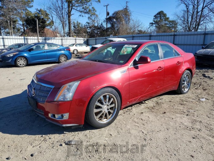 Cadillac Cts 2008 VIN 1G6DP57V080112193