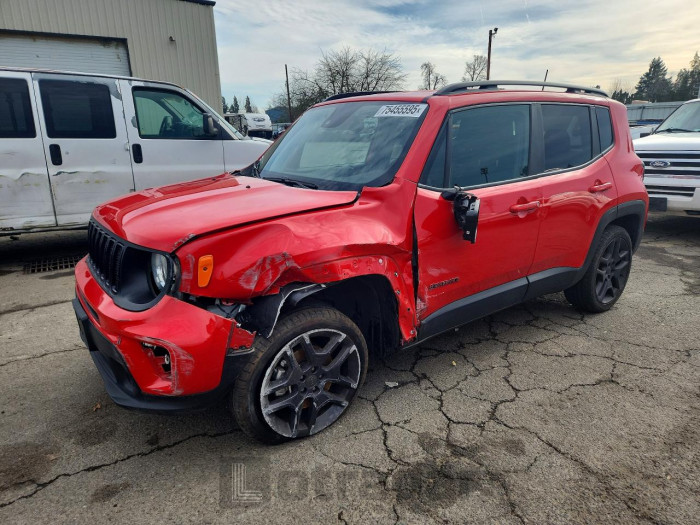 Jeep Renegade 2022 VIN ZACNJDB11NPN89218