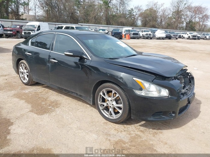 Nissan Maxima 2012 VIN 1N4AA5AP0CC862475