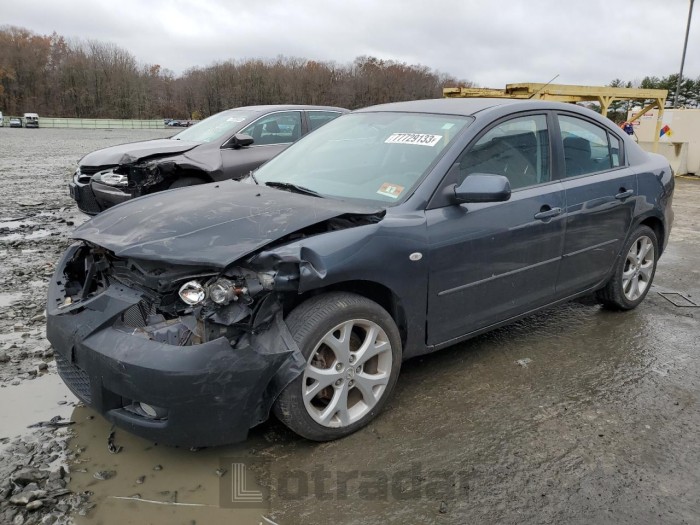 Mazda 3 2009 VIN JM1BK32G991222381