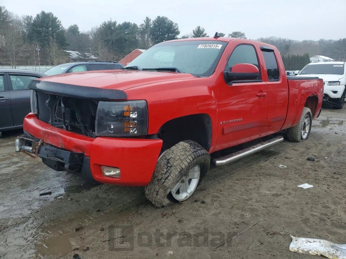 Chevrolet Silverado 2007 VIN 1GCEK19027Z574176