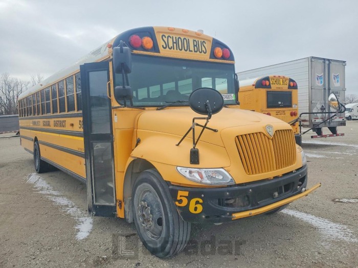 Ic corporation Ce series school 2014 VIN 4DRBUAAN3EB780791