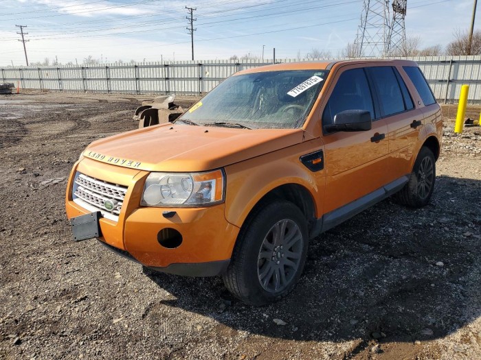 Land rover Lr2 2008 VIN SALFP24N48H048243