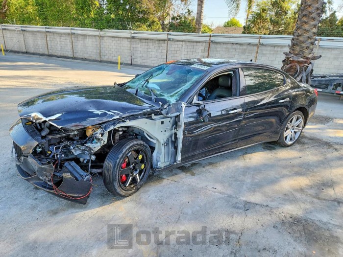 Maserati Quattroporte 2014 VIN ZAM56RRA2E1110212