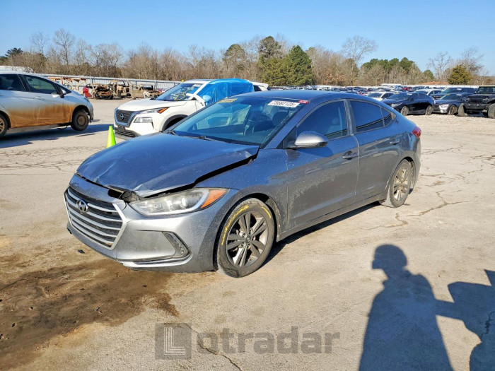 Hyundai Elantra 2017 VIN KMHD84LF0HU151308