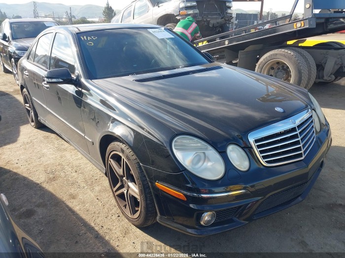 Mercedes-benz E-klasse amg 2007 VIN WDBUF77X97B004539