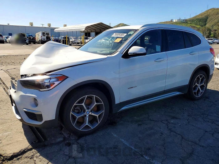 BMW X1 2018 VIN WBXHU7C34J5H40120