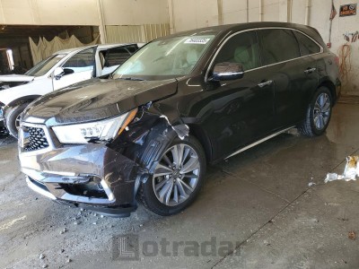 Acura Mdx 2017 VIN 5FRYD4H52HB042423