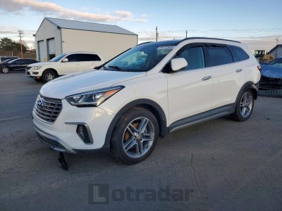 Hyundai Santa fe 2017 KM8SR4HF2HU244585