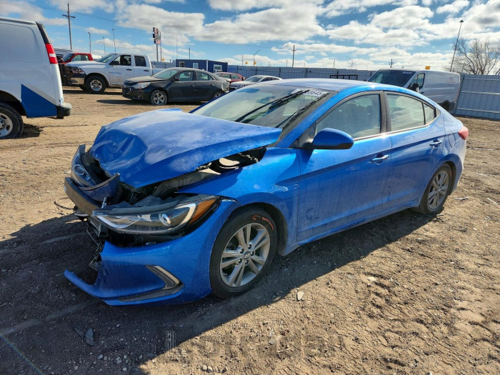 Hyundai Elantra 2017 VIN 5NPD84LF6HH017496