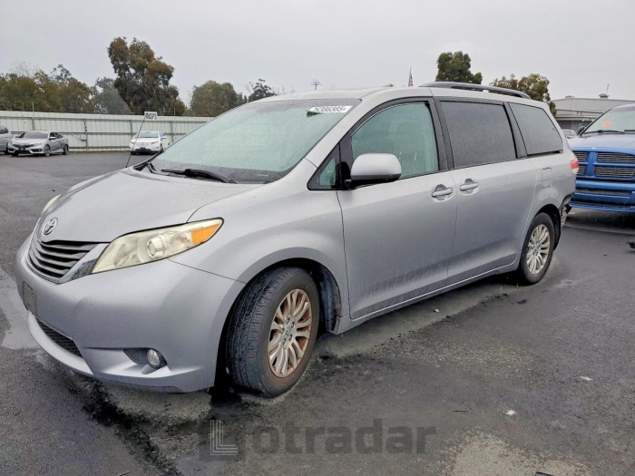 Toyota Sienna 2012 VIN 5TDYK3DC8CS250476