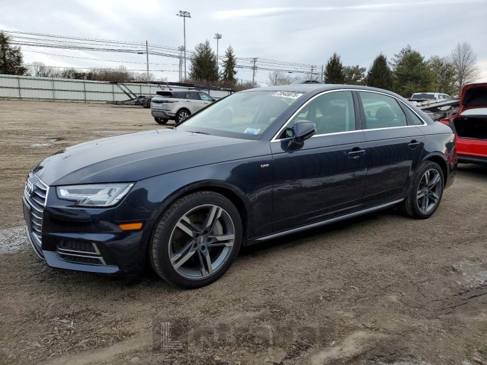 Audi A4 2018 VIN WAUENAF47JN017256