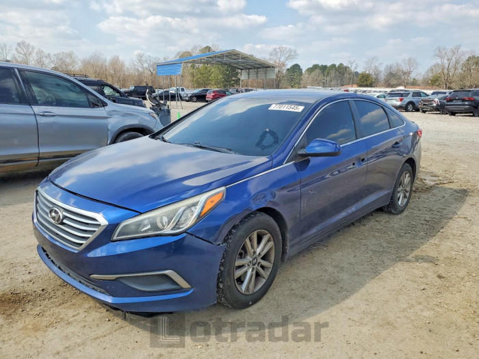 Hyundai Sonata 2017 VIN 5NPE24AF2HH548395