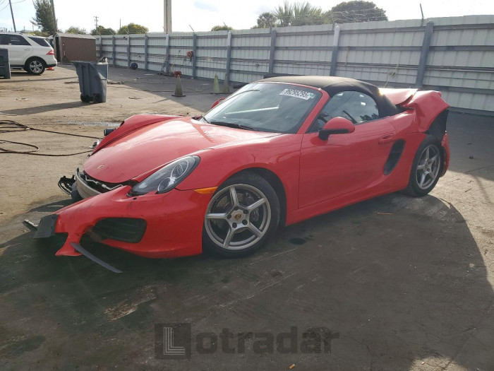 Porsche Boxster 2016 VIN WP0CA2A85GS120546