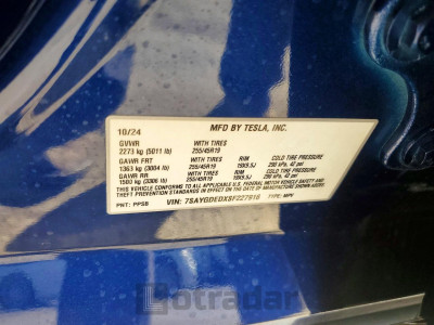 Tesla Model y 2025 7SAYGDEDXSF227916