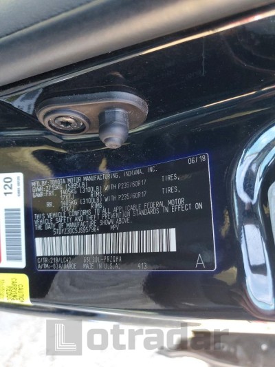 Toyota Sienna 2018 5TDYZ3DC5JS957964