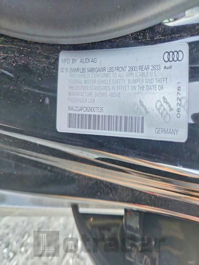 Audi A7 2016 WAU2GAFC9GN007535