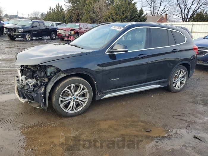 BMW X1 2016 VIN WBXHT3C30GP889789