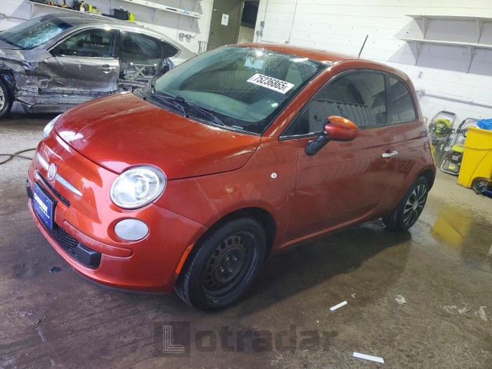 Fiat 500 2012 VIN 3C3CFFAR2CT339964