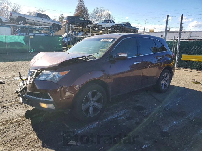 Acura Mdx 2013 VIN 2HNYD2H34DH522465
