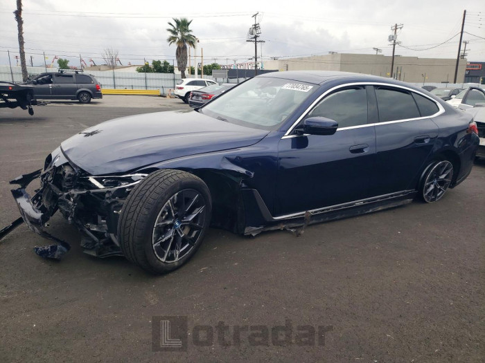 BMW I4 2023 VIN WBY73AW07PFN76788