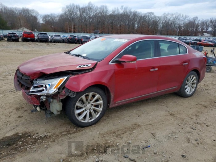 Buick Lacrosse 2014 VIN 1G4GB5G3XEF197622