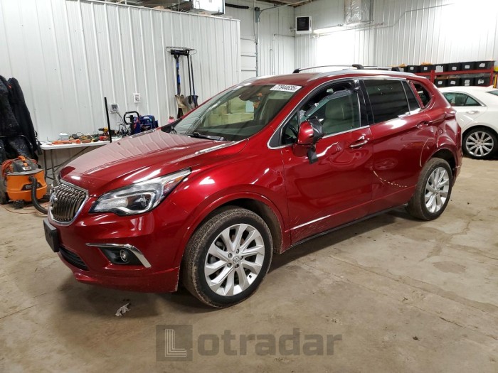 Buick Envision 2018 VIN LRBFX3SX3JD001654