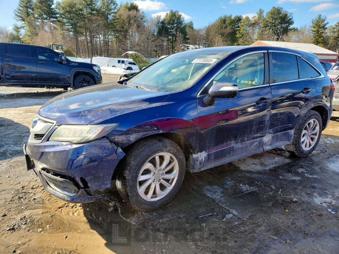 Acura Rdx 2017 VIN 5J8TB4H58HL031149