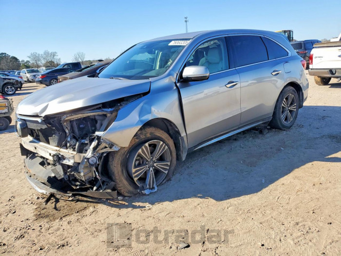Acura Mdx 2017 VIN 5J8YD3H34HL001395