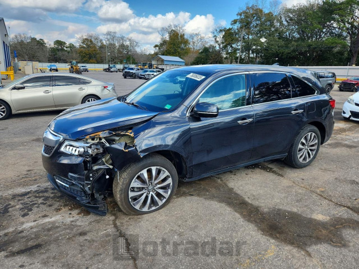 Acura Mdx 2015 VIN 5FRYD3H49FB004377